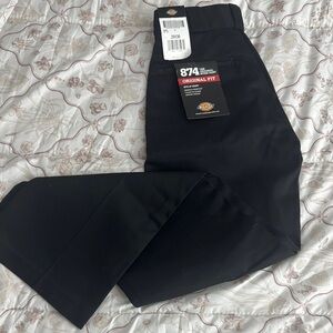 Dickies Black Original Fit Pants